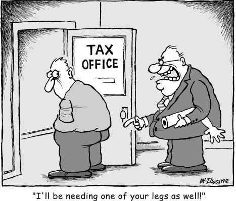 I'll be needing one of your legs as well cartoon